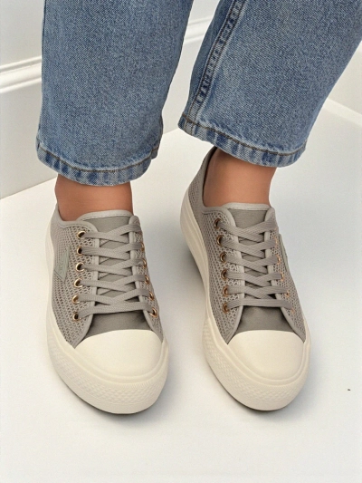 Дамски кецове Callista Mesh Light Grey – комфорт и стил за лятото и есента