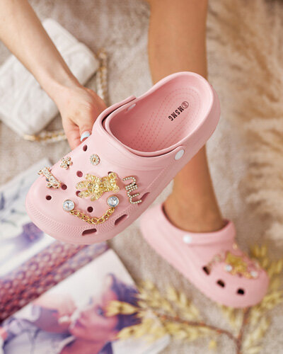 Royalfashion Дамски гумени джапанки с орнаменти Fescas