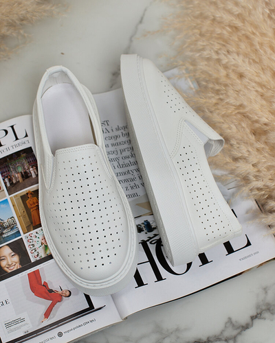 Royalfashion Women's Flequis Openwork Sneakers