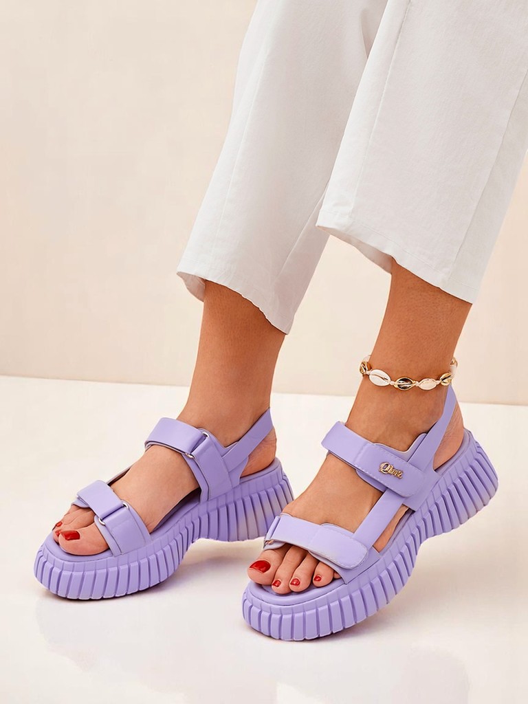 Royalfashion Дамски сандали на по-дебела подметка Hortez