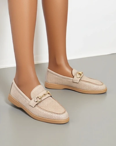 Royalfashion Женски мокасини с изрязан дизайн Размери