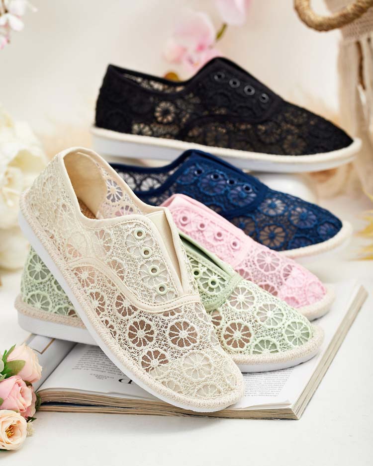 Royalfashion Дамски ажурни маратонки Nurram