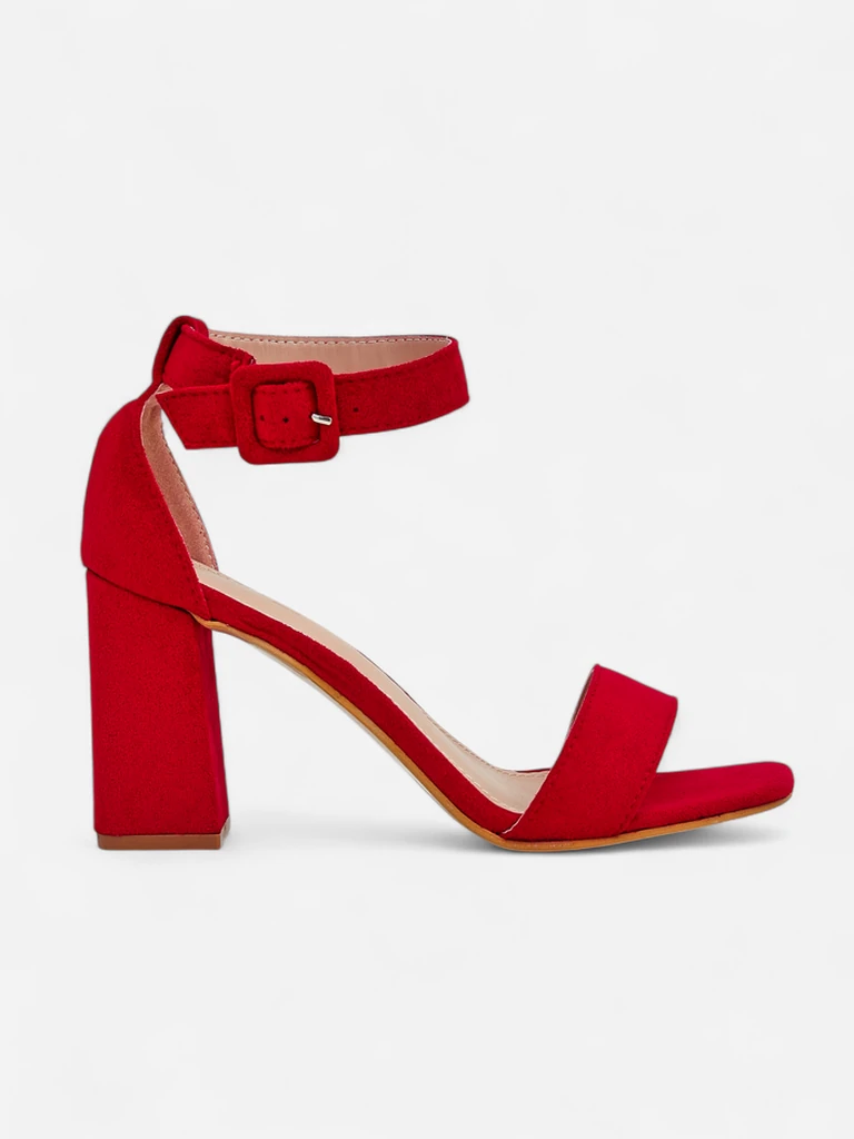 Royalfashion Дамски еко велурени сандали Ardeni