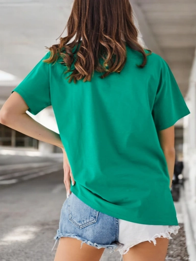 Royalfashion Жена памучна блуза с принт