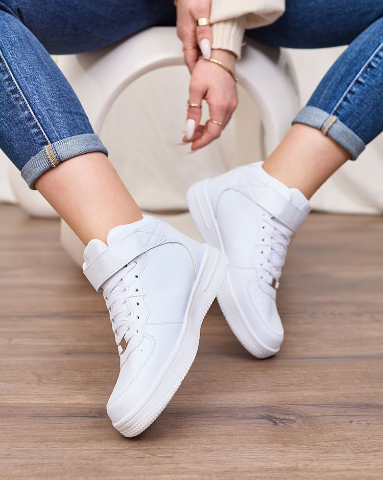 Royalfashion Дамски спортни маратонки в бяло Futtes