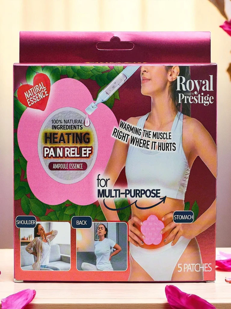 Натурални затоплящи лепенки за облекчаване на болка - 5 броя