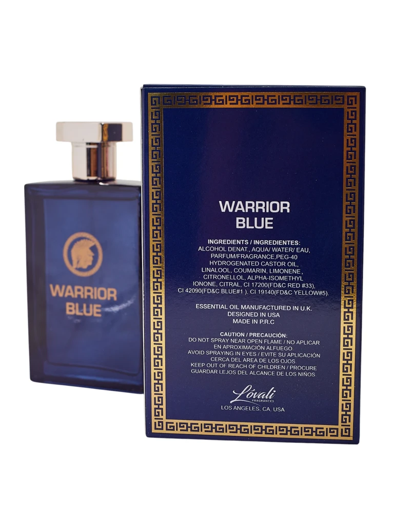 Вдъхновен парфюмна вода за мъже Warrior Blue