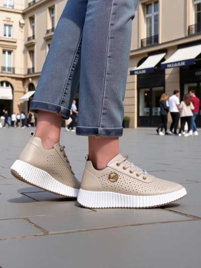 Royalfashion Женски спортни маратонки с изтегляща се връзка Jovenes