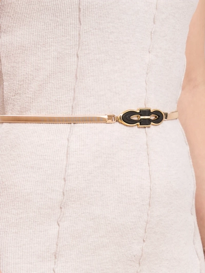 Дамски златист метален колан Callista – елегантност в италиански стил