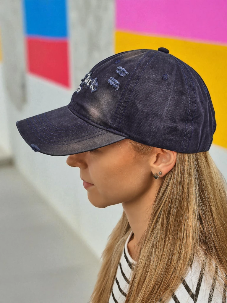 Royalfashion Шапка с козирка New York 1976 с изтърквания