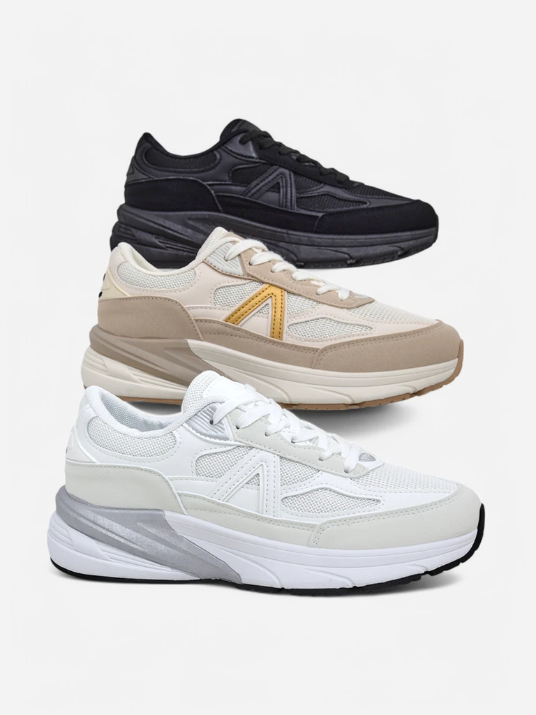 Royalfashion дамски спортни маратонки на по-дебела подметка Moderax