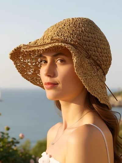 Royalfashion Дамска сламена шапка Whisper Bow