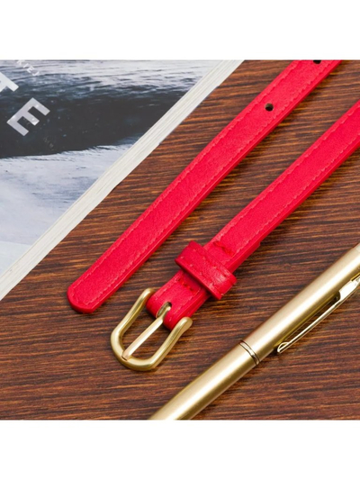 Royalfashion Дамски тесен колан за панталони