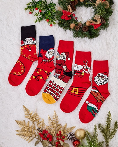 Royalfashion Дълги мъжки крачоли за почивка 5/опаковка