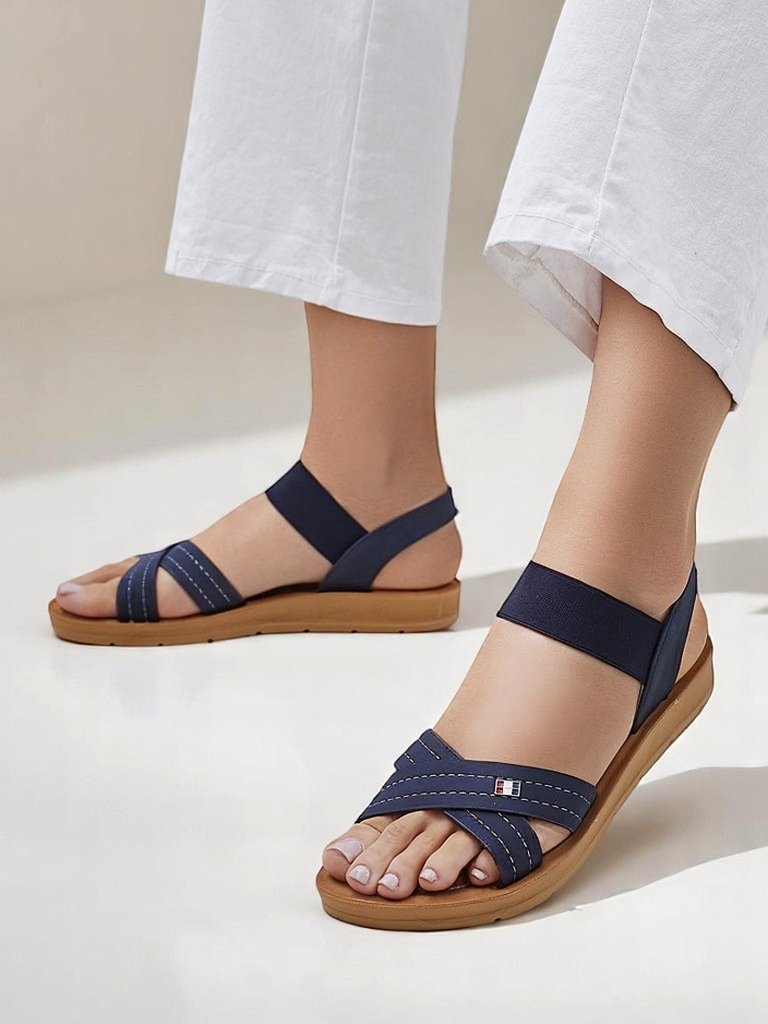 Royalfashion еластични дамски сандали Zerefis