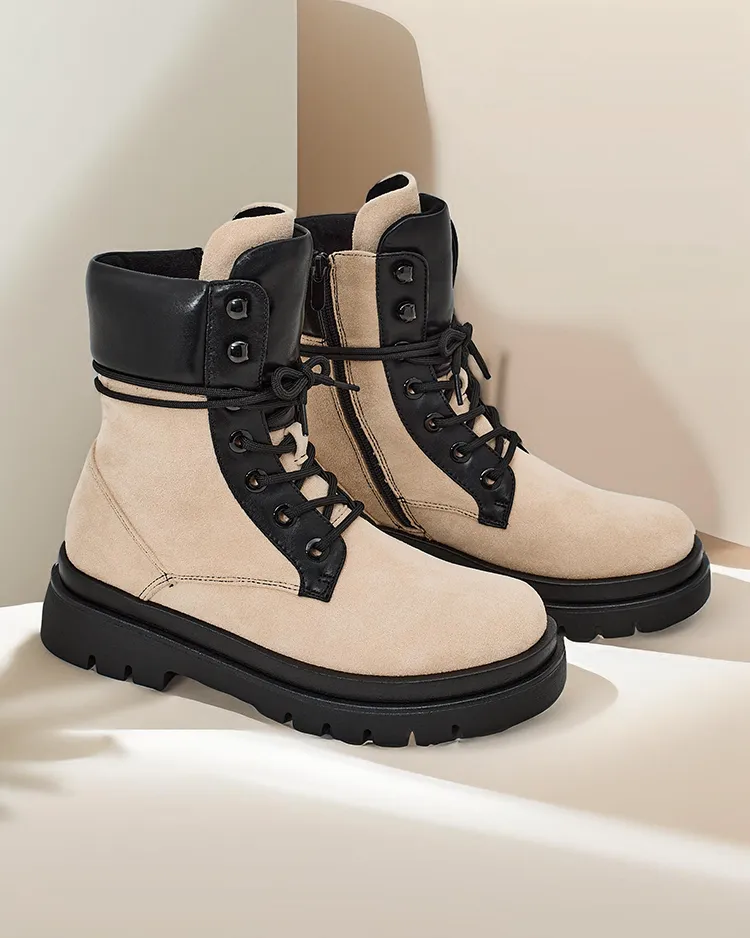 Дамски боти на глезена за жени Royalfashion workery Ferrinole