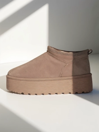 Royalfashion Дамски къси ботуши a'la snow boots Ozozi