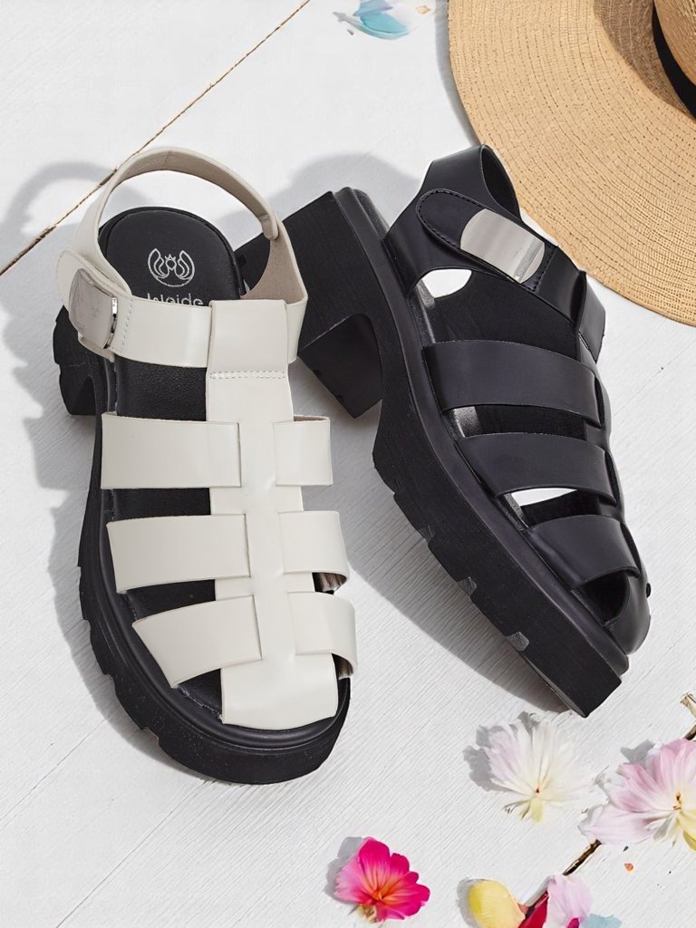 Royalfashion дамски сандали в римски стил Bratz