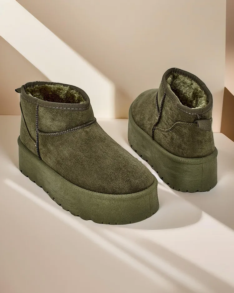 Royalfashion Къси снежни ботуши за жени Havale