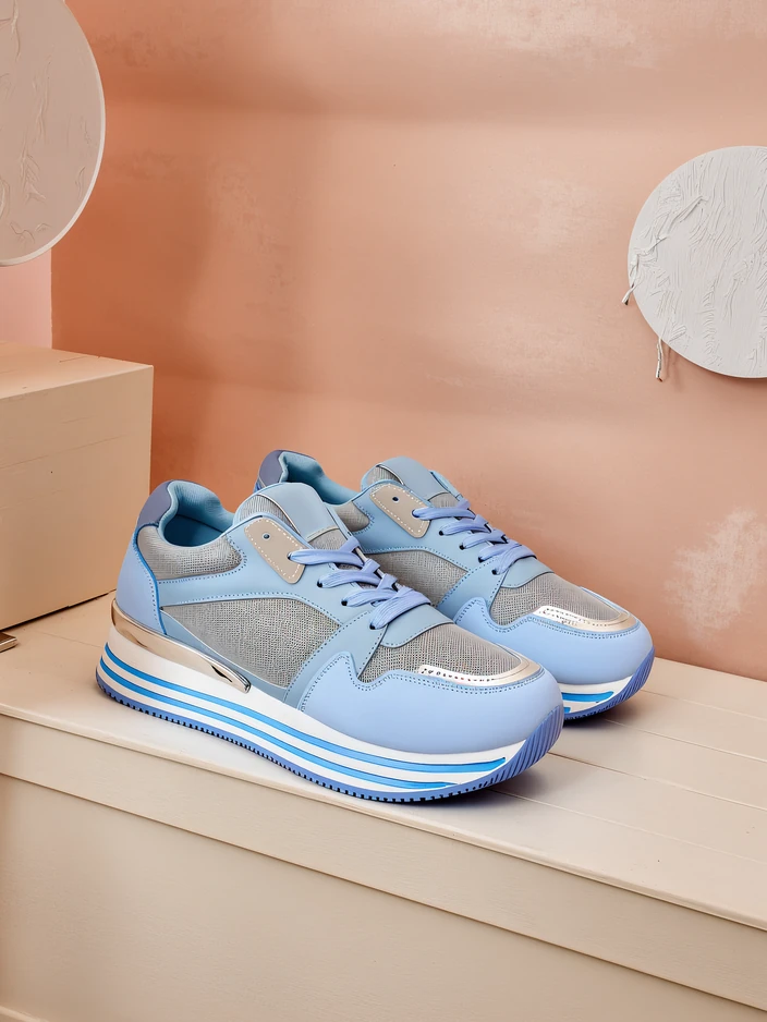 Royalfashion Дамски платформи спортни маратонки Erixo