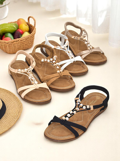 Royalfashion Imen Дамски сандали с декоративни елементи