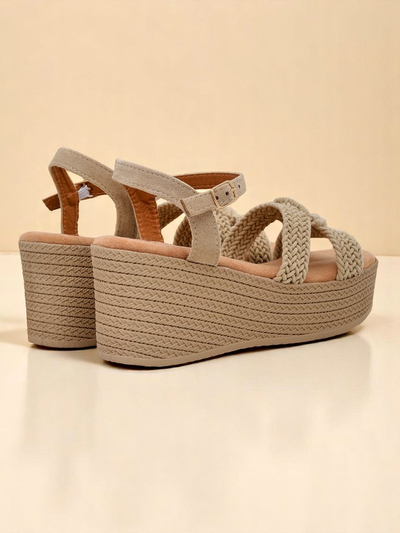 Royalfashion Дамски сандали на платформа с плитка Sunny Day