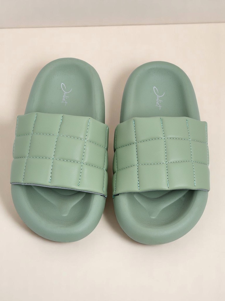 Royalfashion Дамски чехли на равна подметка Quilt Walk