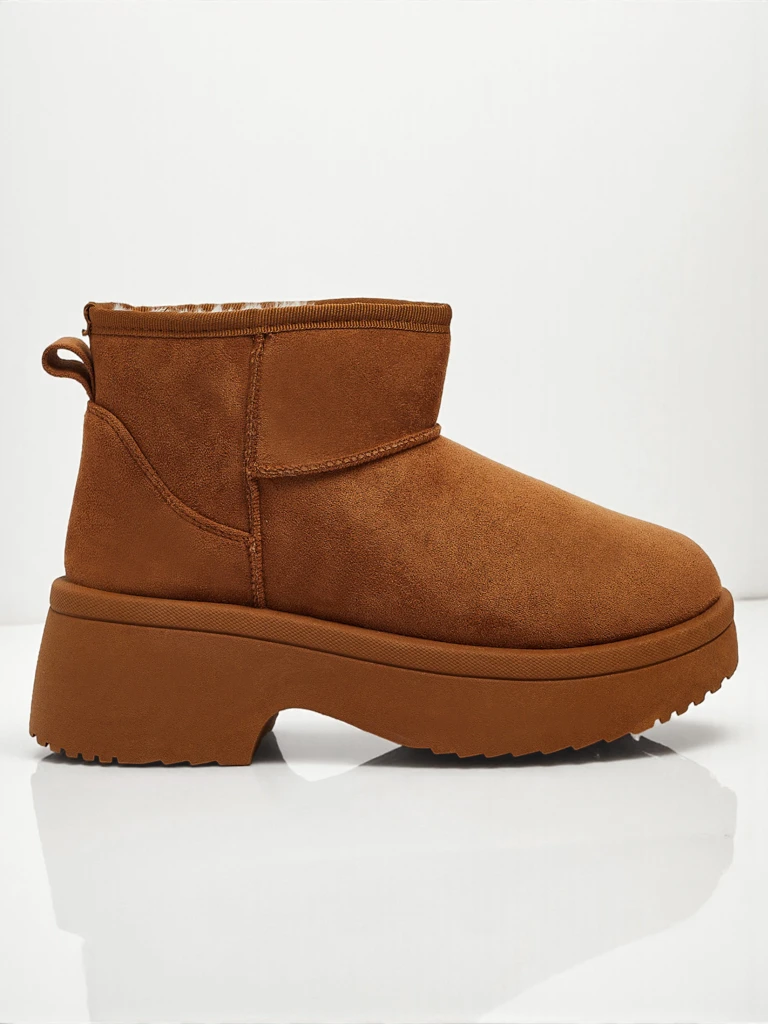 Къси дамски боти а ла сноубутс Liorah