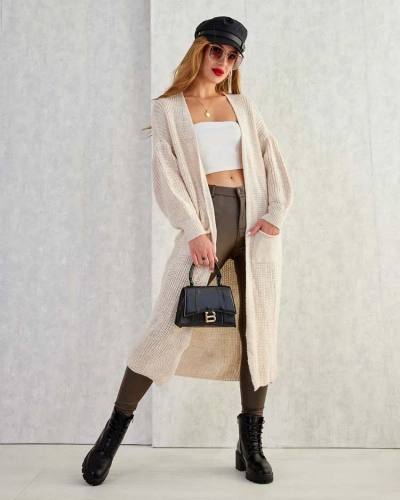 Royalfashion Дамски трикотажен пуловер за спане