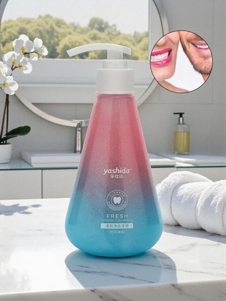 Yashida Избелваща паста за зъби с вкус на праскова и мента