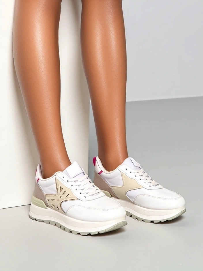 Royalfashion Дамски кецове с блестящи пана