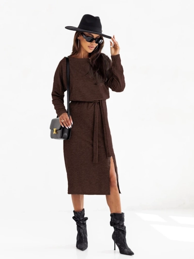 Royalfashion Дамска миди рокля