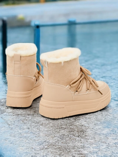 Дамски ботуши за сняг с връзки от Royalfashion Moniuc