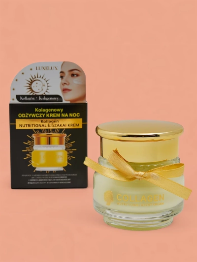 Luxelux Колагенов Нощен Крем за Хранене 50 г