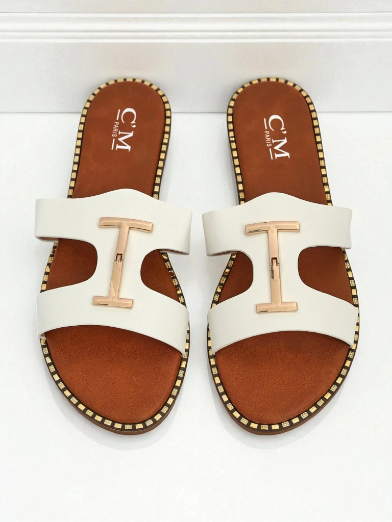 Royalfashion Дамски сандали с равна подметка Maya Louise