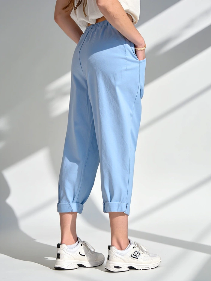 Royalfashion Дамски хarem панталони от вискоза