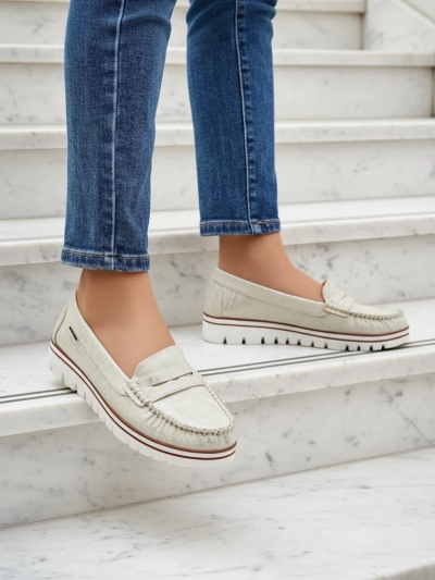 Royalfashion Жени екологични замшеви мокасини Bellisse