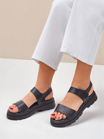 Royalfashion Дамски сандали с по-дебела подметка Otvanna