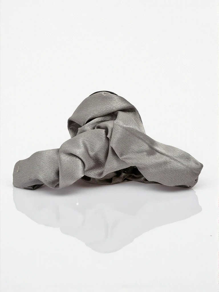 Royalfashion Шнола за коса със сатенена тъкан – елегантна закопчалка