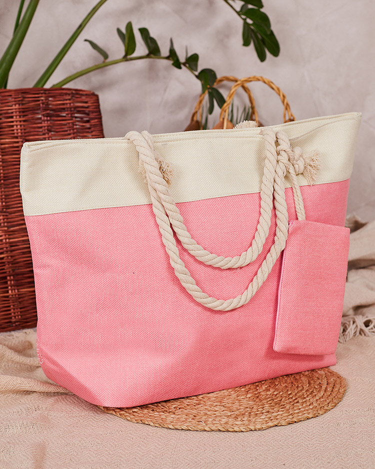 Royalfashion Чанта от плат в празничен десен за рамо