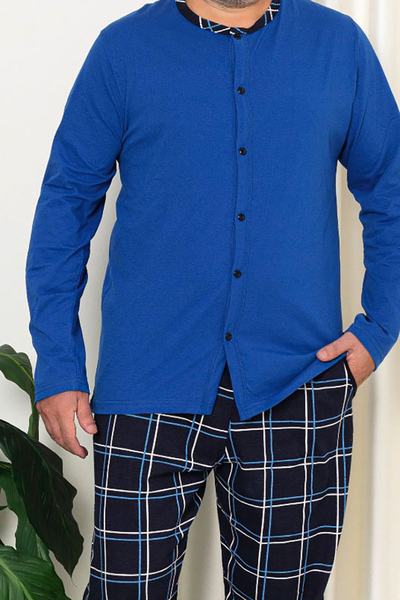 Royalfashion Мъжка тъмносива пижама