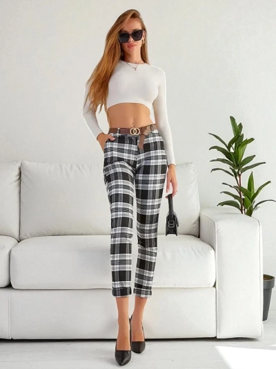 Royalfashion Дамски панталон от плат