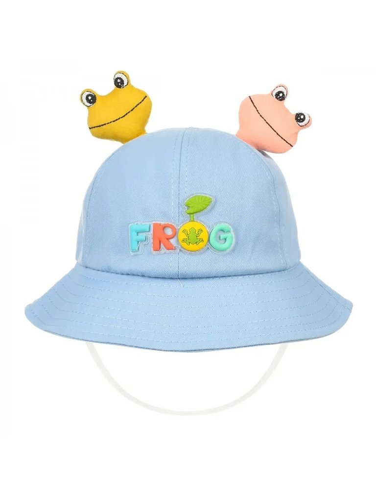 Royalfashion Детска шапка тип кофа Весели нашивки