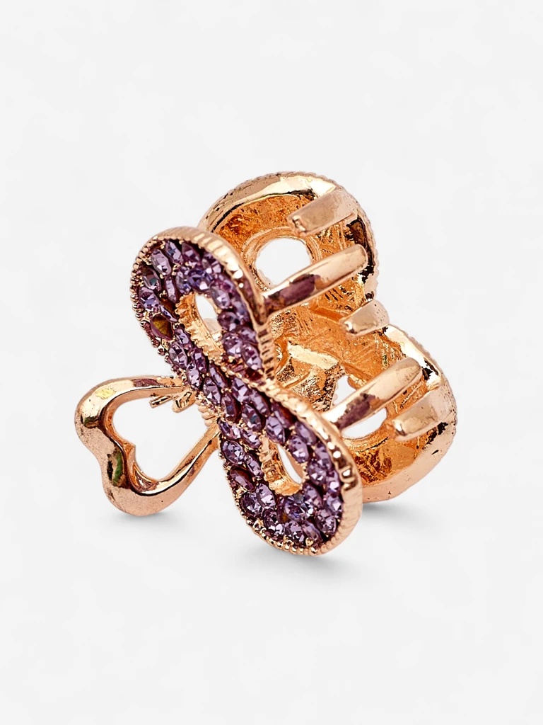 Royalfashion Фиба за коса с цирконии TwinkleGrip