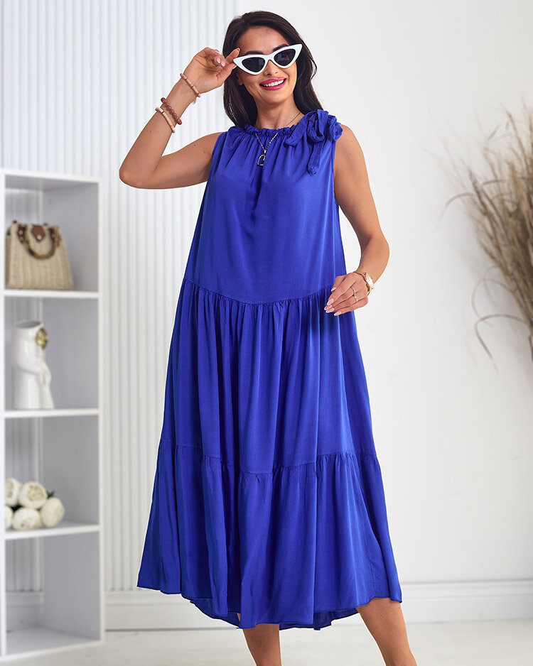 Royalfashion Дамска рокля без ръкави