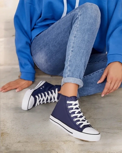 Royalfashion Дамски високи кецове Hallase