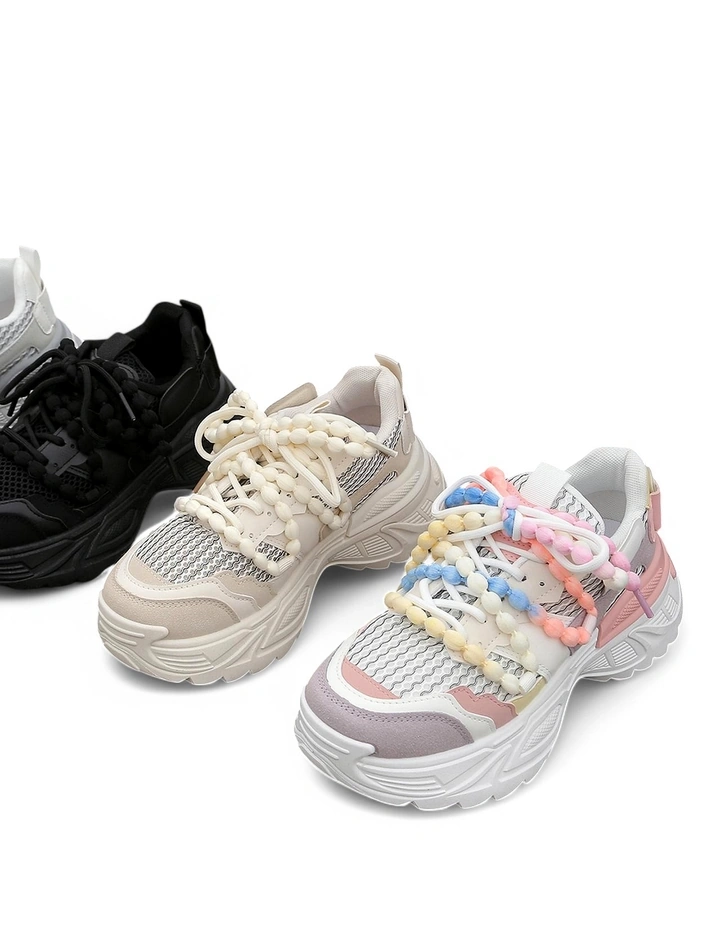 Спортни маратонки Royalfashion за жени на по-дебела подметка Loness