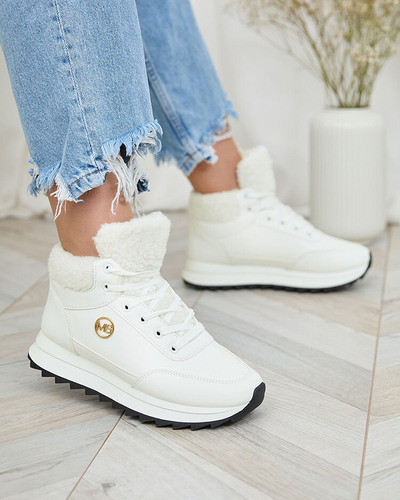 Royalfashion Дамски изолирани спортни обувки в бяло Cerrto