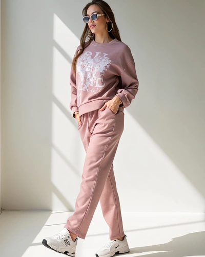 Royalfashion Дамски комплект от вискоза с печат