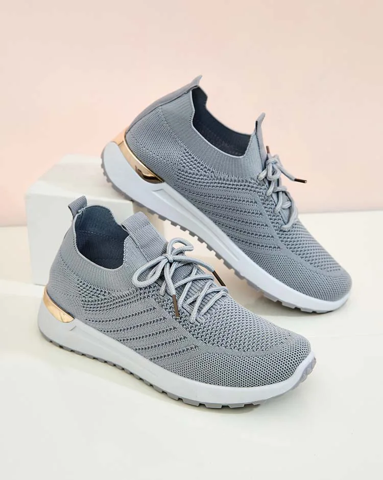 Royalfashion Дамски спортни обувки от плат Amgent